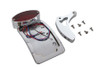 V-Twin - Chrome Curved Cateye Style Tail Lamp Kit