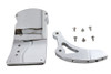 V-Twin - Chrome Curved Cateye Style Tail Lamp Kit