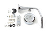 Wyatt Gatling #02005 - Trumpet Style 12 Volt Chrome Horn Kit