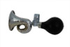 Wyatt Gatling #72995 - Classic Bugle Style Chrome Squeeze Horn