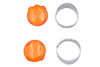 Wyatt Gatling #L22-6810-AV - Turn Signal Bullet Flat Lens Visor Set