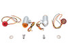 Wyatt Gatling #20-0384-ALED - Bullet Marker Lamp Set with Red and Amber LEDs