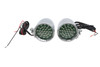 Wyatt Gatling #20-6054ALED - Chrome Bullet Marker Lamp Set with Amber LEDs