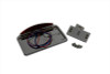 V-Twin - Chrome Horizontal LED Tail Lamp Kit Slice Style