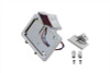 V-Twin - Chrome Horizontal LED Tail Lamp Kit Diamond Style