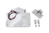 V-Twin - Chrome Horizontal LED Tail Lamp Kit Diamond Style