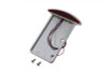 Wyatt Gatling #76060AET - Tail Lamp and License Plate Vertical Side Mount Slice Style