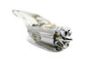 Wyatt Gatling #12-6025A - Chrome Amber Fan Operated Marker Lamp