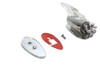 Wyatt Gatling #12-6025A - Chrome Amber Fan Operated Marker Lamp