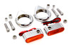 Wyatt Gatling #L12-6049D - Turn Signal Kit Front with 49mm Fork Clamps