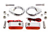 Wyatt Gatling #L12-6049D - Turn Signal Kit Front with 49mm Fork Clamps