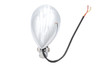 Wyatt Gatling - 3-1/2 inch Round Headlamp Billet with Visor