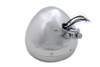 Wyatt Gatling #20-6073E - 6 inch Round Headlamp Steel Chrome