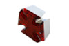 Wyatt Gatling #L24-6631RLEDE - Maltese LED Tail Lamp with Red Lens