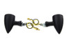 Wyatt Gatling #L22-64B4BE - LED Bullet Marker Lamp Set Black