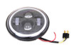 Wyatt Gatling #DG-040-HL - 7 inch LED Headlamp Unit Black
