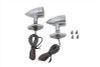 Wyatt Gatling #76529 - Turn Signal Set Bullet Amber with Mount Base