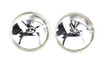 Wyatt Gatling #77180 - Clear 4-1/2 inch 12 Volt Sealed Beam Spotlamp Bulb Set