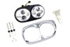 Wyatt Gatling #67700109 CH/CH - Chrome Dual LED Headlamp Unit