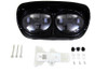 Wyatt Gatling #67700109 BL/BL - Black Dual LED Headlamp Unit
