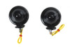 Wyatt Gatling #77389BS - Black Turn Signal Set Bullet with Smoked Lens