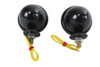 Wyatt Gatling #77389BS - Black Turn Signal Set Bullet with Smoked Lens