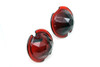 Wyatt Gatling - Tail Lamp Glass Lens Set Faceted Red