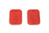 Wyatt Gatling #12-6027L - Marker Lamp Lens Set Red Standard Style