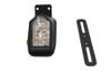 Wyatt Gatling #19158B - Black Mini Tombstone Tail Lamp with Bracket