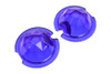 Wyatt Gatling - Blue Faceted Tail Lamp Lens Set