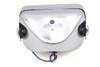 Wyatt Gatling - 4-1/2 inch Headlamp Rectangular Caddy Type Chrome