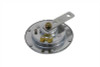 Wyatt Gatling #76476 - Round Horn 12 Volt Chrome 4 inch