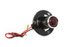 Wyatt Gatling #63512 - Black 1 inch Round Tail Lamp