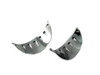 Wyatt Gatling #75312V - Chrome 4-1/2 inch Glide Spotlamp Visor Set