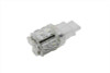 Wyatt Gatling #AS-43SRLED - Super Flux LED Wedge Style Bulb Red and White
