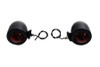 Wyatt Gatling #73151 - Black Bullet Marker Lamp Red Single Filament