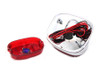 V-Twin - Chrome Oval Tail Lamp Assembly