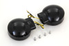 Wyatt Gatling #12-6030SRGBQE - Black LED Turn Signal Set Rear
