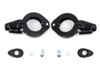 Wyatt Gatling #7854 - Black Turn Signal Relocation Kit 41mm Forks