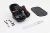 Wyatt Gatling - Glossy Black Tombstone Style Tail Lamp Assembly