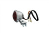 Wyatt Gatling #L24-0435CRLEDE - Round LED Tail Lamp with Red Lens