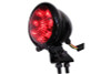 Wyatt Gatling #L24-0435BRLEDE - Round LED Tail Lamp with Red Lens