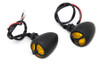 Wyatt Gatling #FTC-2004 - Black Torpedo Bullet Style Marker Lamp Set