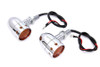 Wyatt Gatling #FTC-2002 - Chrome Bullet Marker Lamp Set