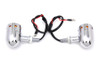 Wyatt Gatling #FTC-2002 - Chrome Bullet Marker Lamp Set
