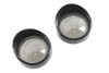 V-Twin #77173B - Deuce Style Turn Signal Visor Set Smoke
