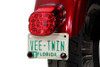 Wyatt Gatling #161272 - Lay Down Tail Lamp Assembly Red LED