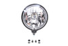 Wyatt Gatling #161904 - 5-3/4 inch H4 Headlamp Unit Black
