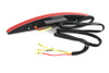 Wyatt Gatling #78393 - Slice Style LED Fender Mount Tail Lamp with Red Lens