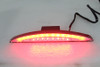 Wyatt Gatling #78393C - Slice Style LED Fender Mount Tail Lamp with Clear Lens